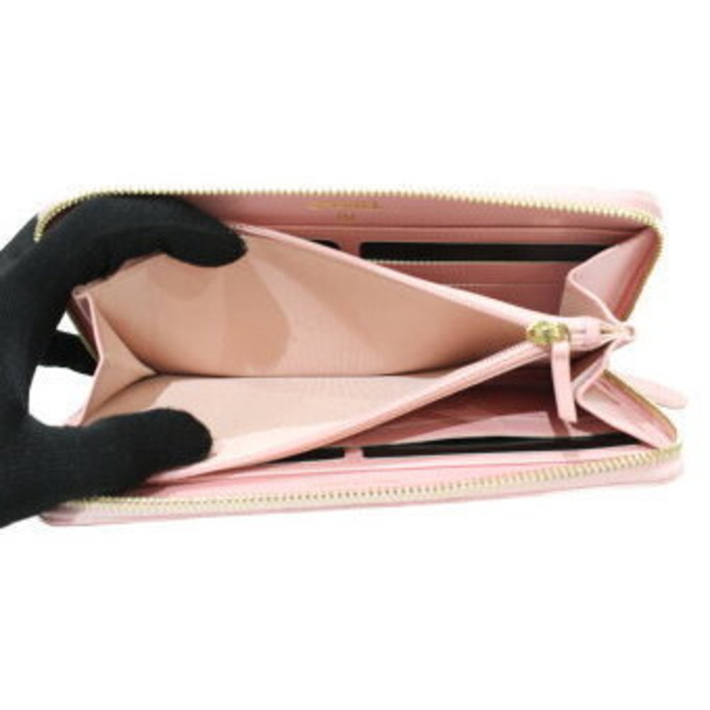 Chanel Long Wallet Caviar skin Pink Spring Summer - Picture 7 of 11